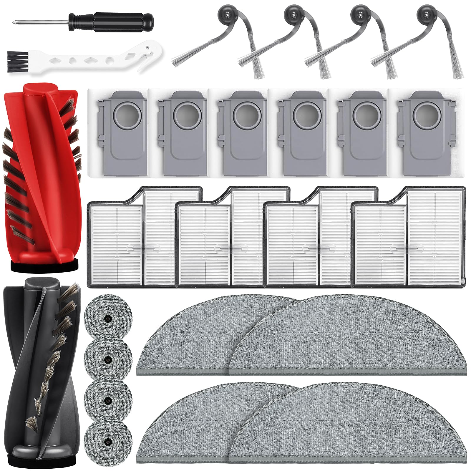 Accessori per Roborock Saros 10 Robot Aspirapolvere (26 pz)