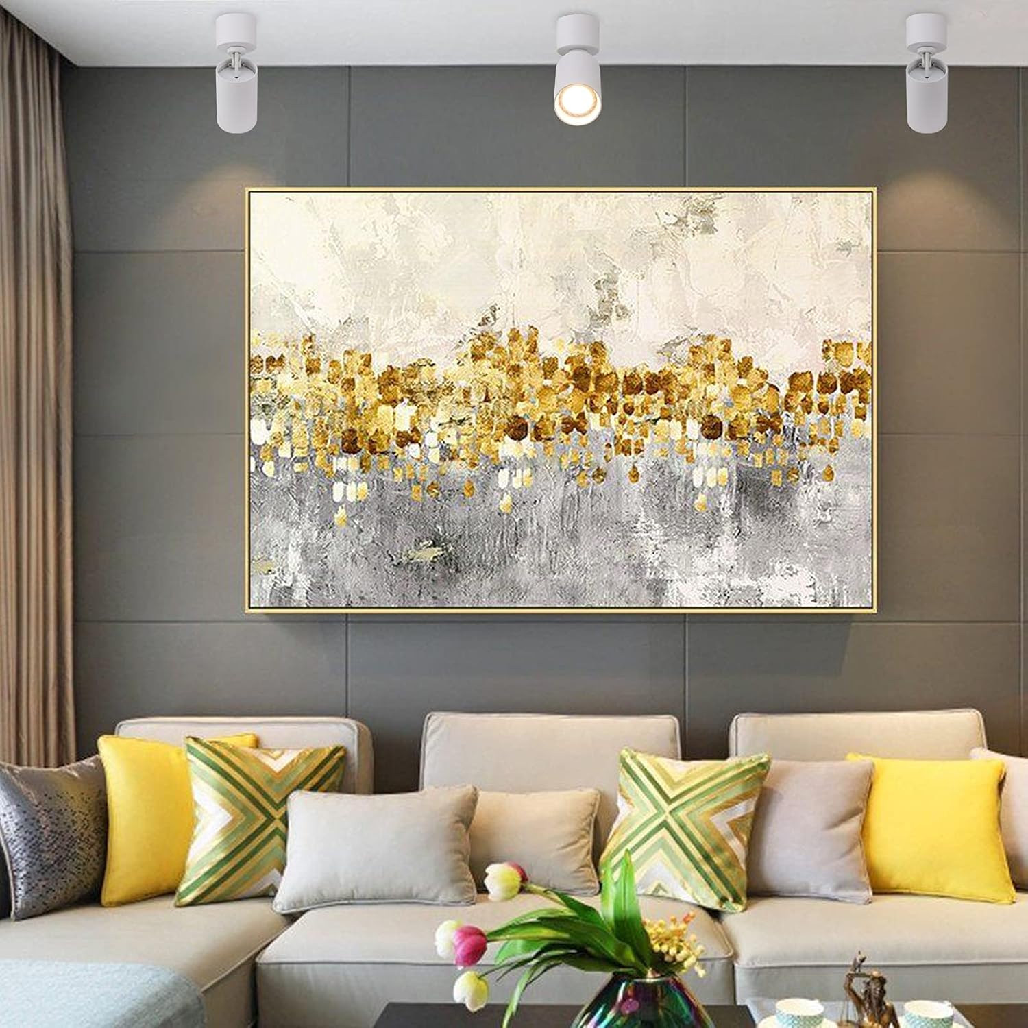 Klighten 2 Pcs Faretti a Soffitto Orientabili GU10 - immagine 7