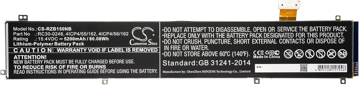 TECHTEK Batteria Notebook 5200mAh per Razer Blade 15 - immagine 3