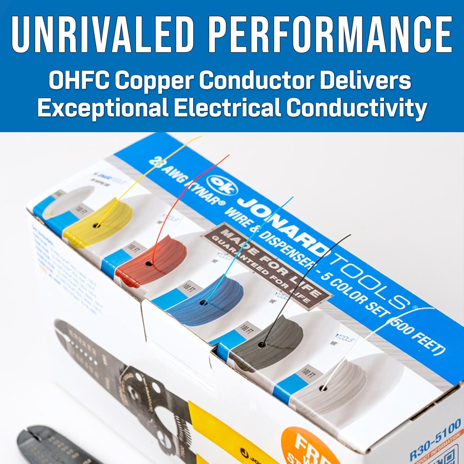 Jonard Tools R28-5100 Kynar Wire & Dispenser Box Set - immagine 3