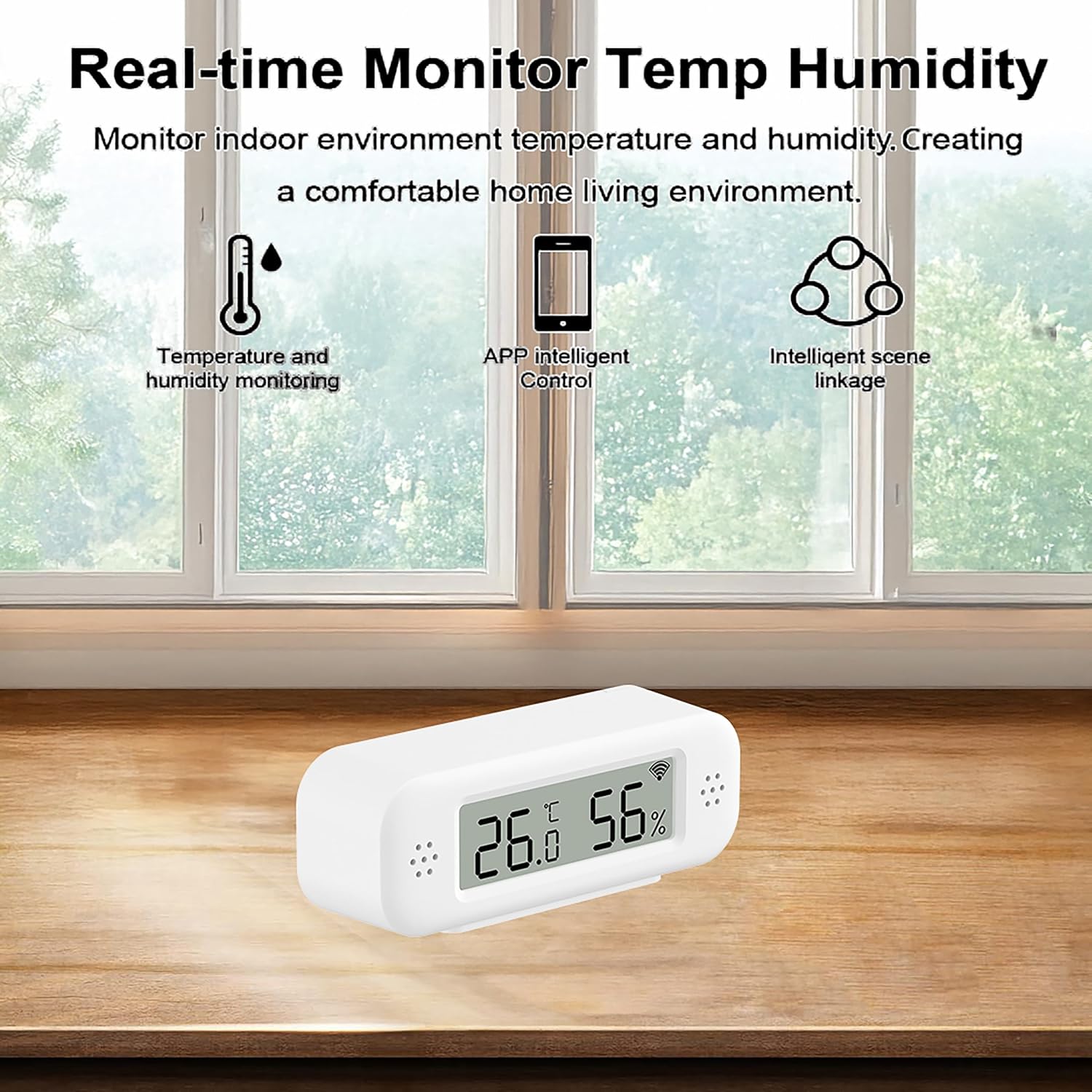 Comboss Termometro Igrometro WLAN Interno (4 pezzi) - immagine 5