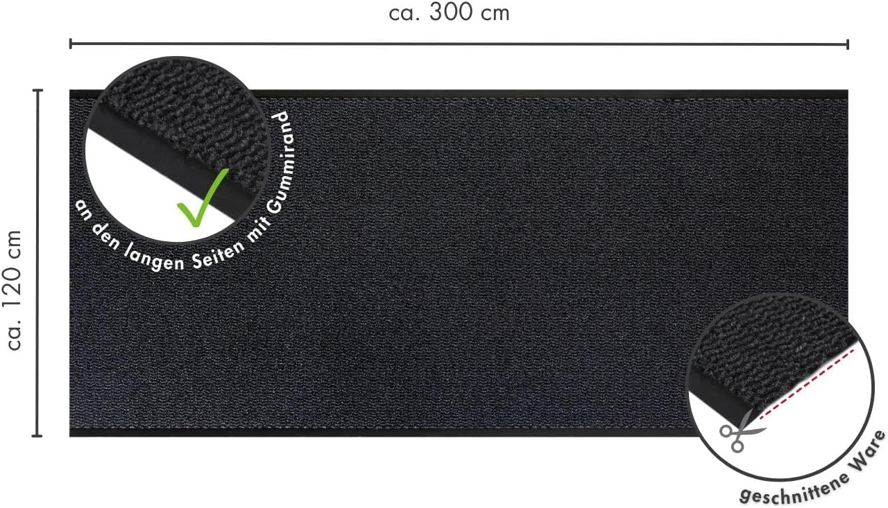 Andiamo Zerbino Easy 120x300cm, Antracite - immagine 3