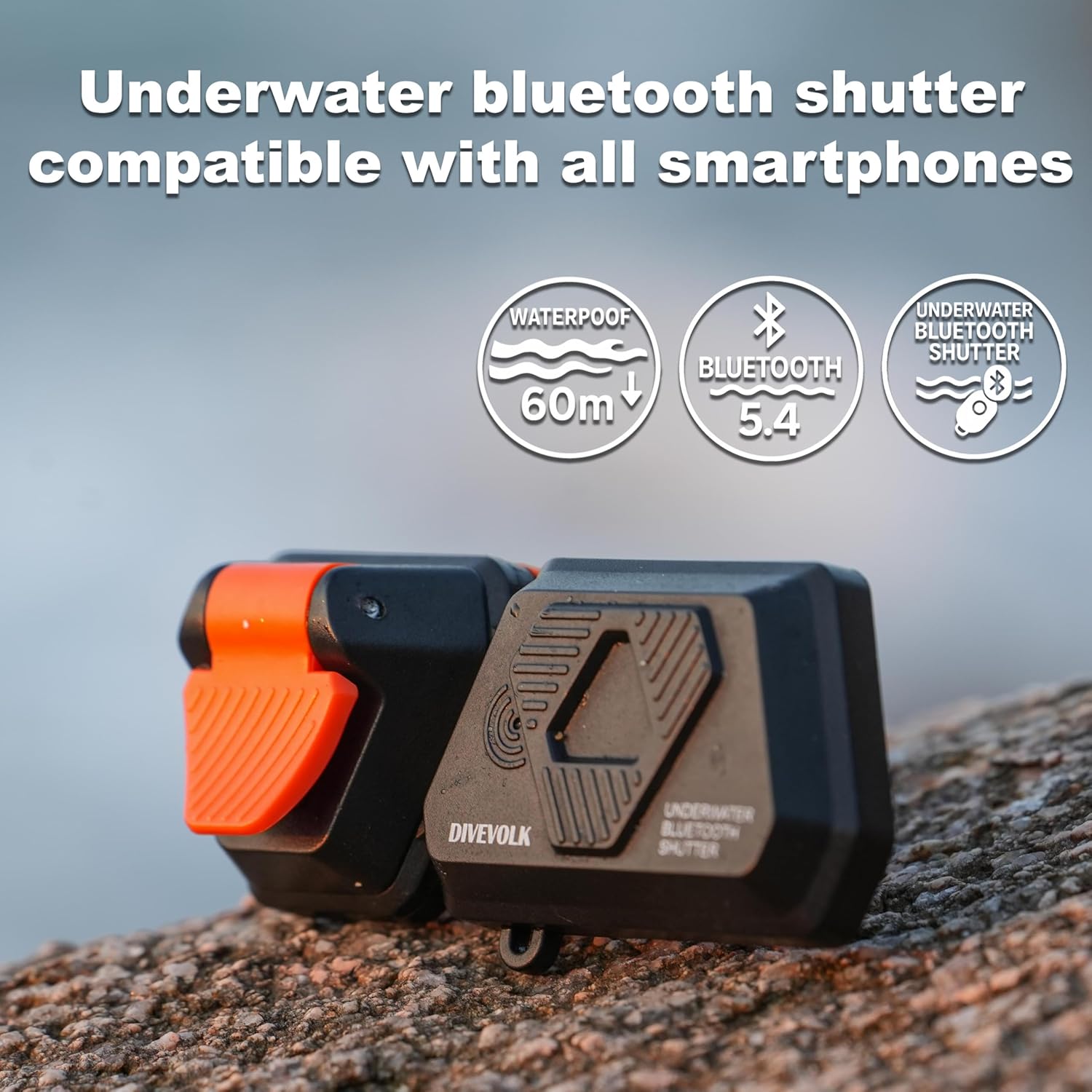 DIVEVOLK Otturatore esterno subacqueo per alloggiamento Seatouch 4 Max Plus - immagine 3