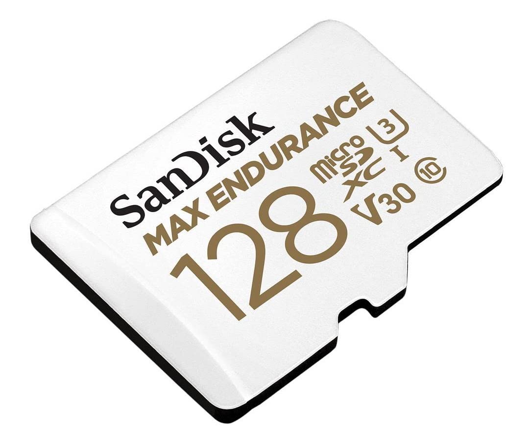 Sandisk MAX ENDURANCE 128 GB microSDXC per Video Monitoring
