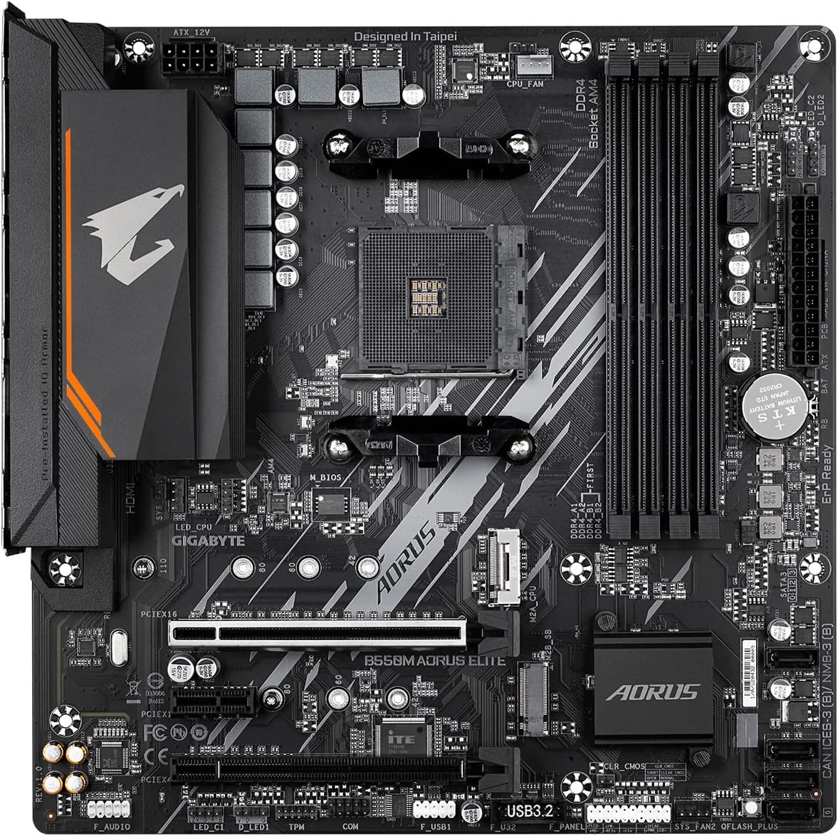 PÅ‚yta gÅ‚ówna Gigabyte B550M AORUS ELITE - immagine 2