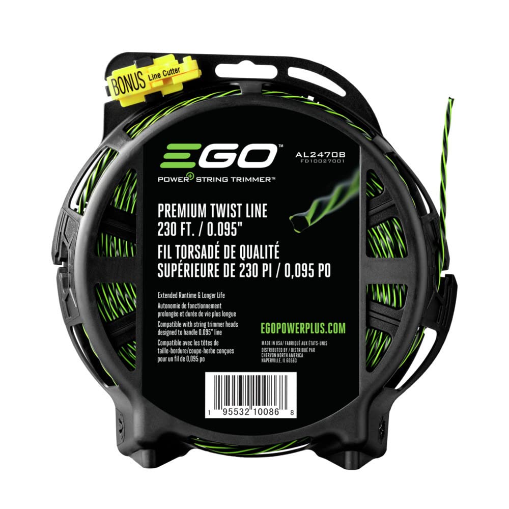 Ego AL2470B Premium Twist String Linea Trimmer, Verde