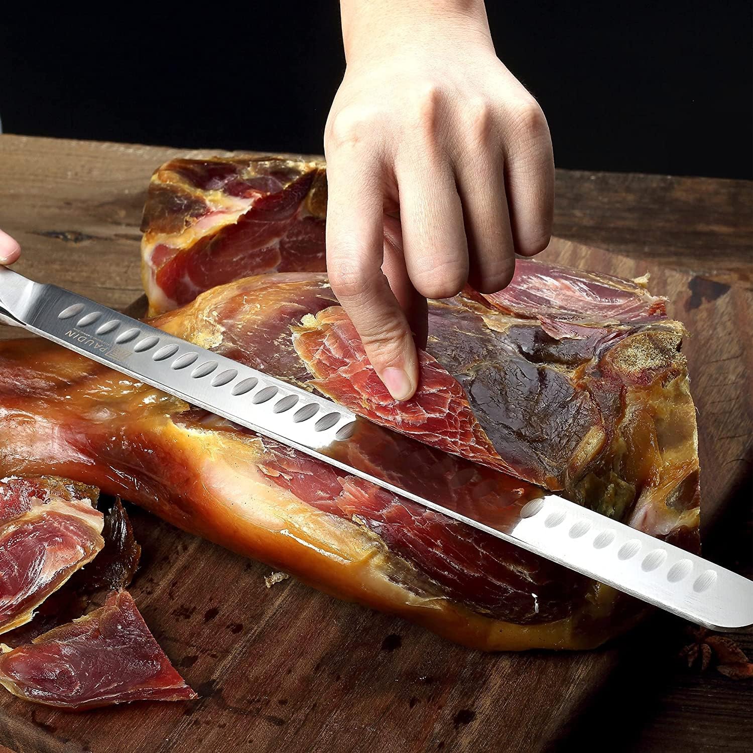 Paudin Cutluxe Coltello da Prosciutto Professionale 30cm - immagine 5