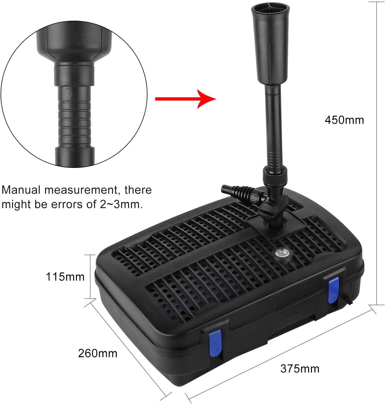 Forever Speed 4 in 1 - Pompa per Fontana con Filtro - immagine 3