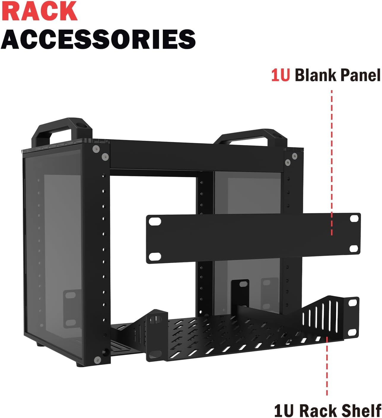 Geeekpi DeskPi RackMate T0 - Armadio Rack 4U Nero - immagine 5