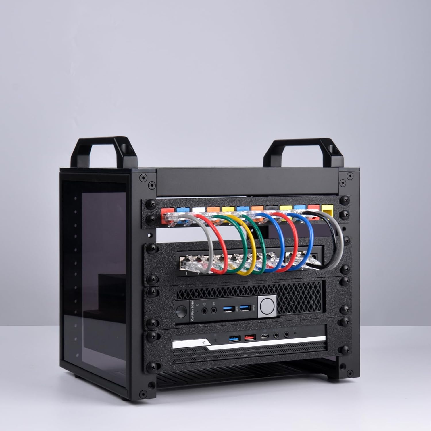 Geeekpi DeskPi RackMate T0 - Armadio Rack 4U Nero - immagine 7