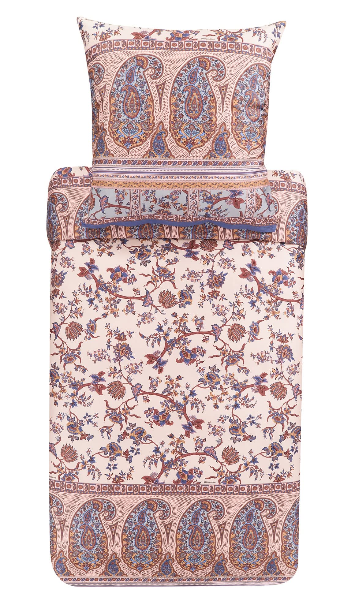 Bassetti Biancheria Letto Genova 41 - Cotone Makò Satin, Beige