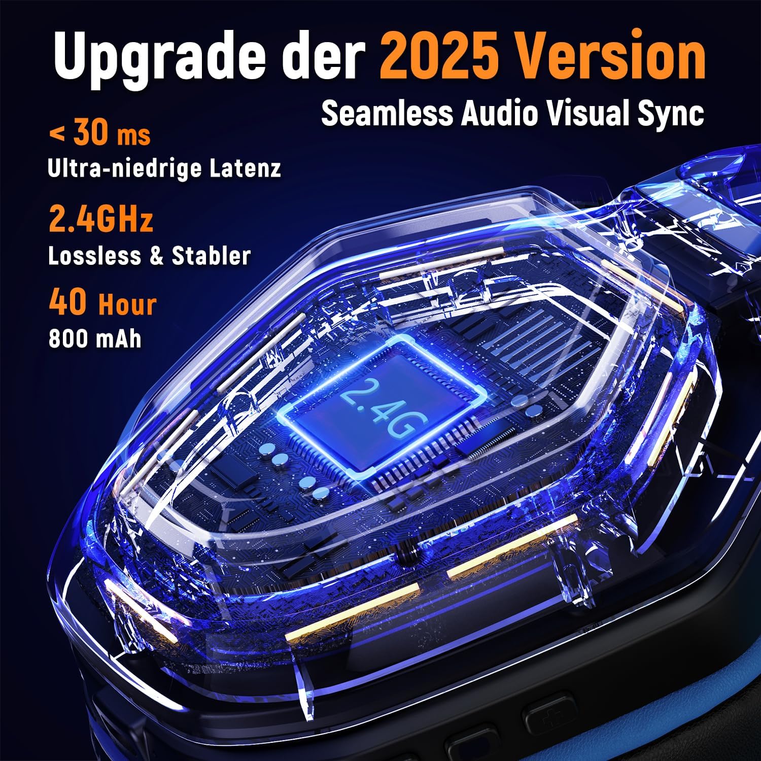 OW810 Cuffie da gioco microfono microfono - immagine 2