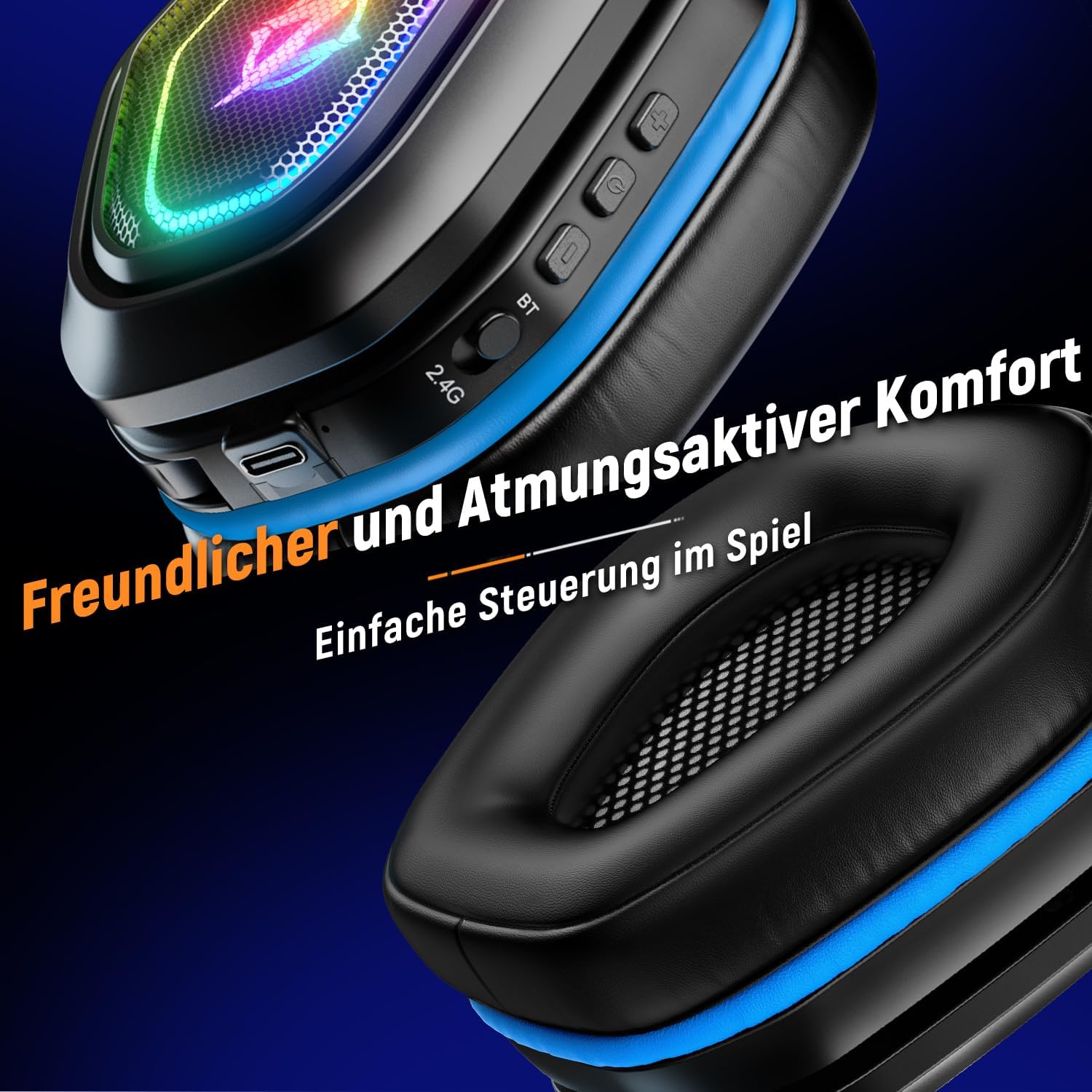 OW810 Cuffie da gioco microfono microfono - immagine 4