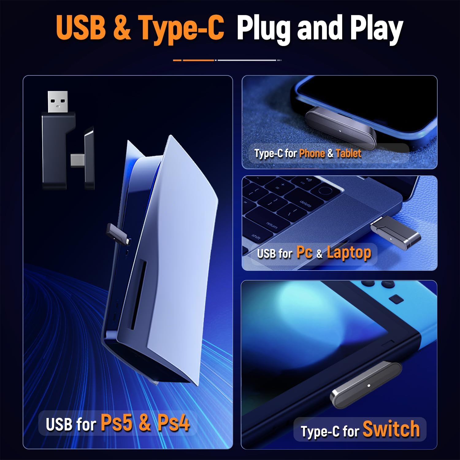 OW810 Cuffie da gioco microfono microfono - immagine 6