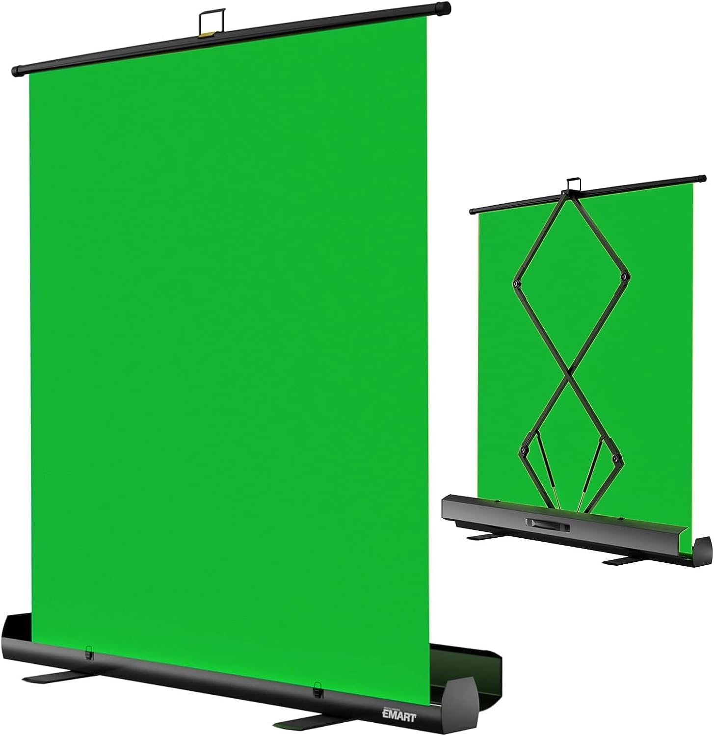 EMART Green Screen 155x200cm con Supporto - immagine 1
