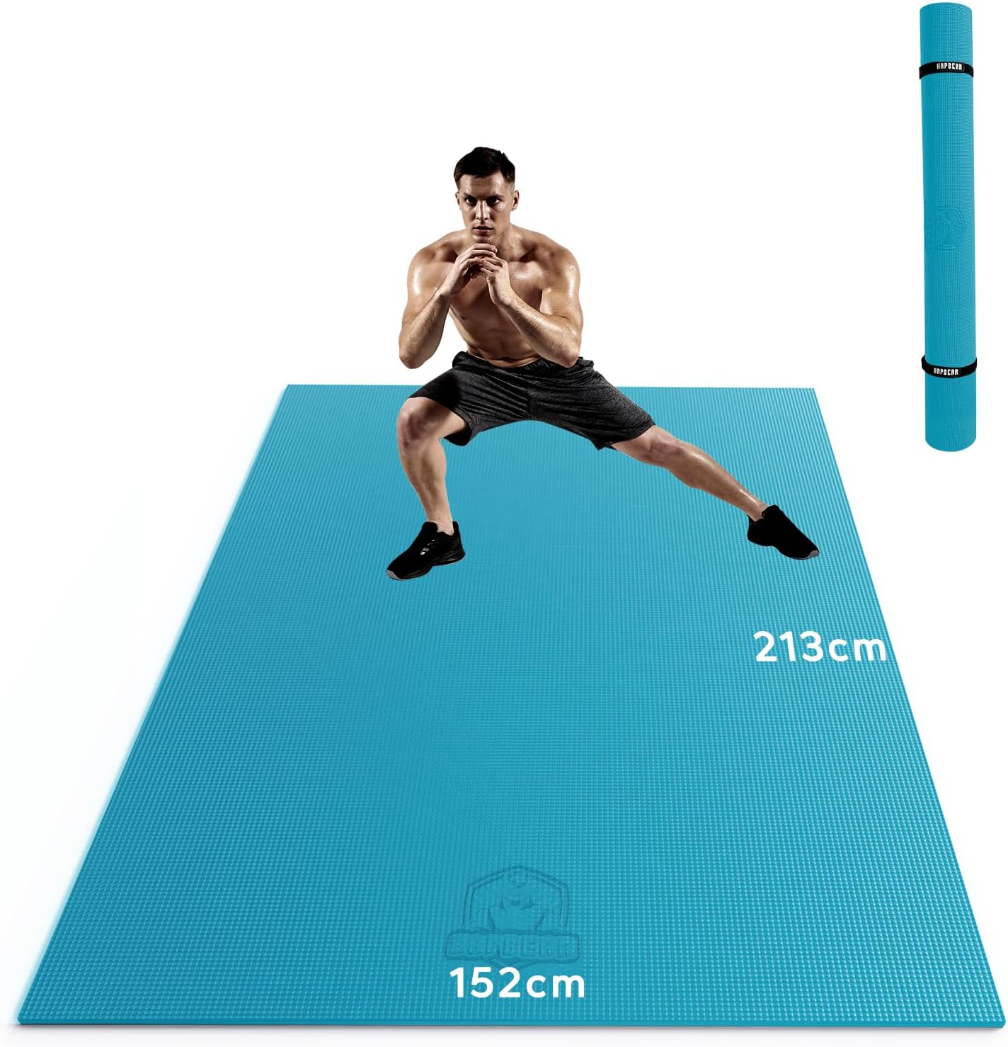 Hapbear Tappetino Esercizi Extra Large 8mm Antiscivolo - immagine 1