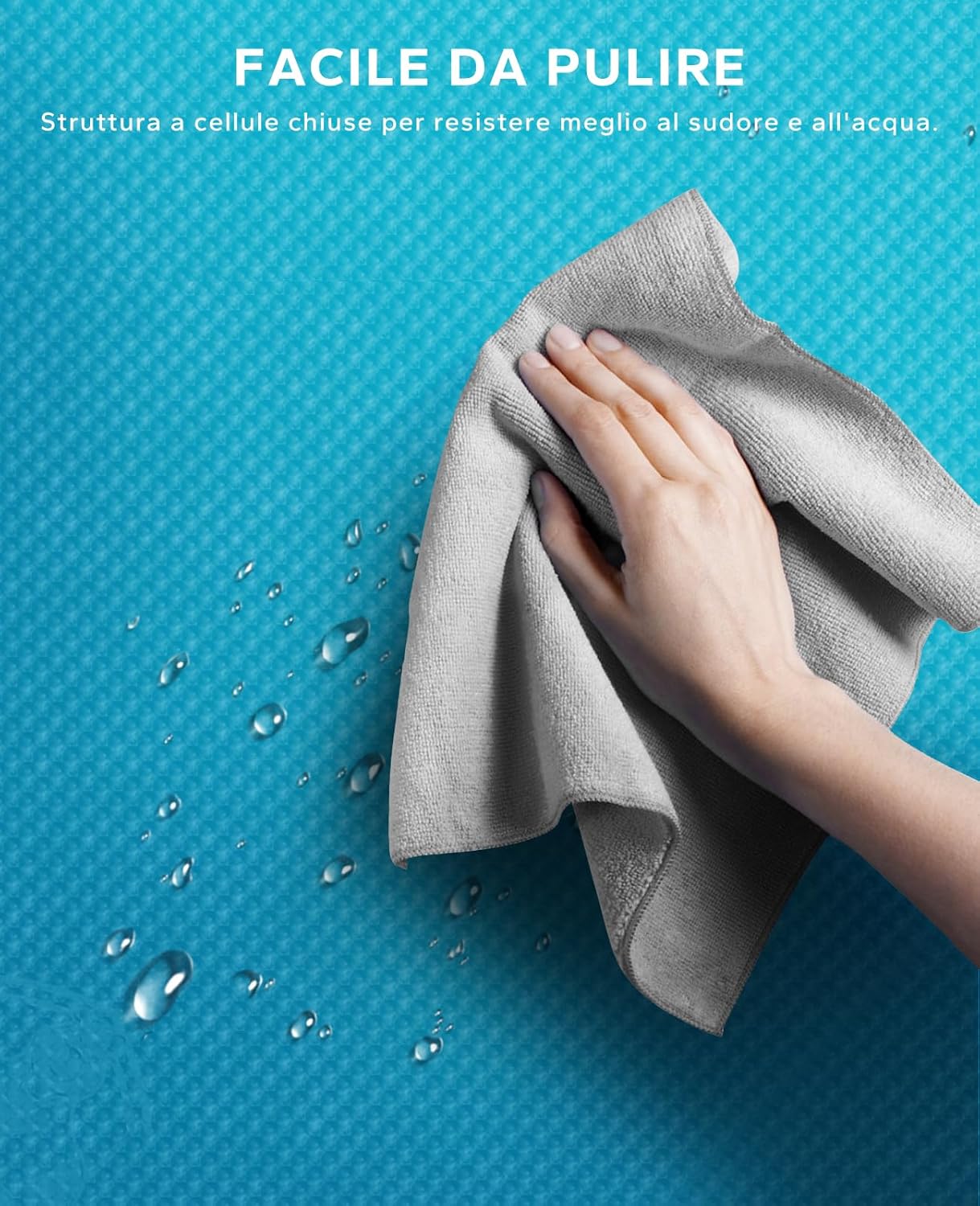 Hapbear Tappetino Esercizi Extra Large 8mm Antiscivolo - immagine 6