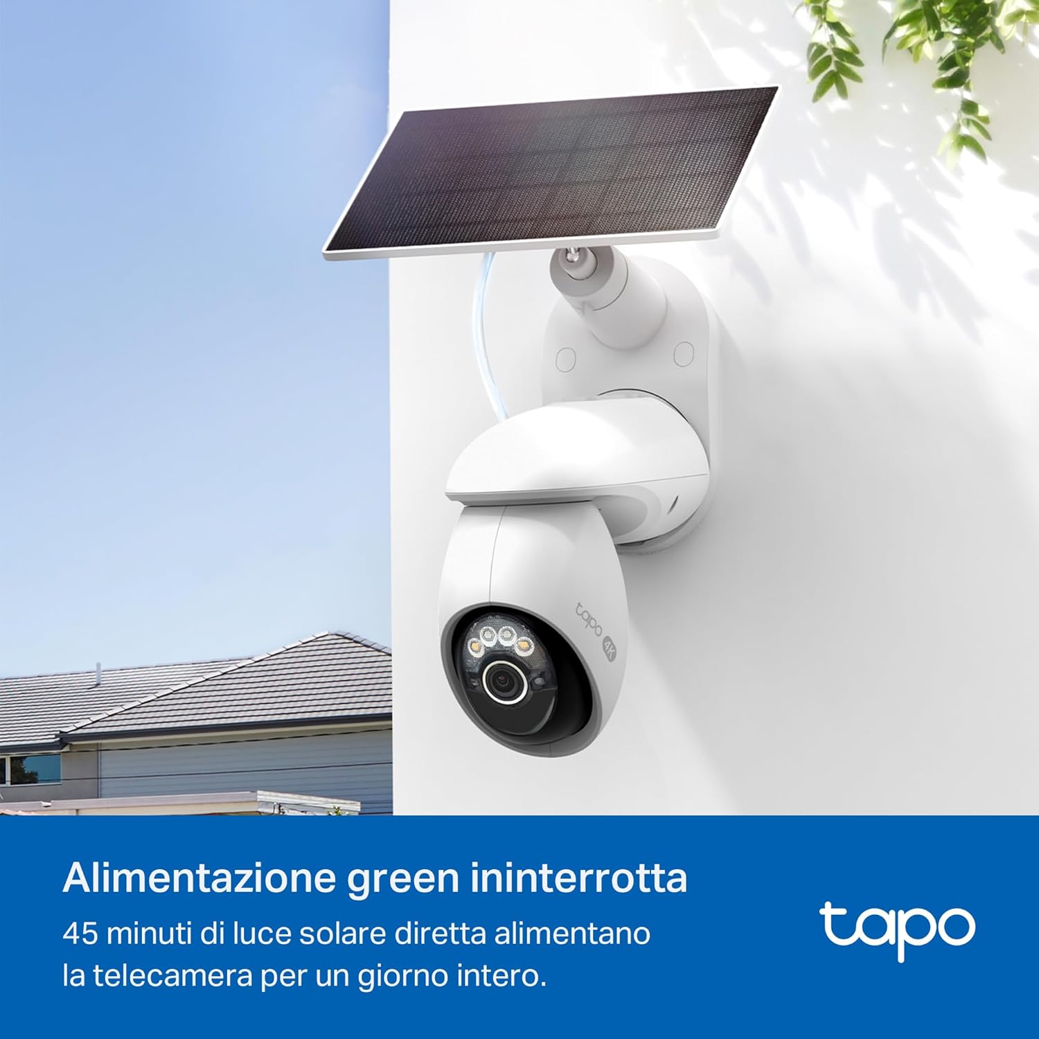 Tapo C660 KIT 4K 8MP Telecamera Pannello Solare - immagine 4