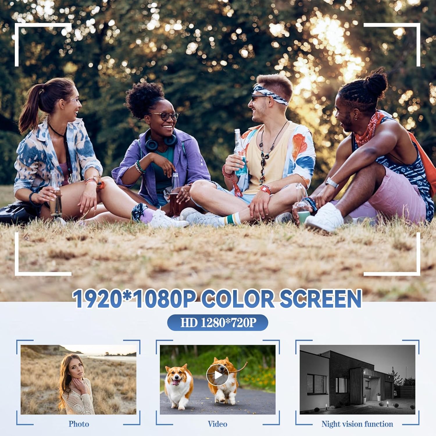 Mini Action Camera 1080P HD con Grandangolo 130° - immagine 5