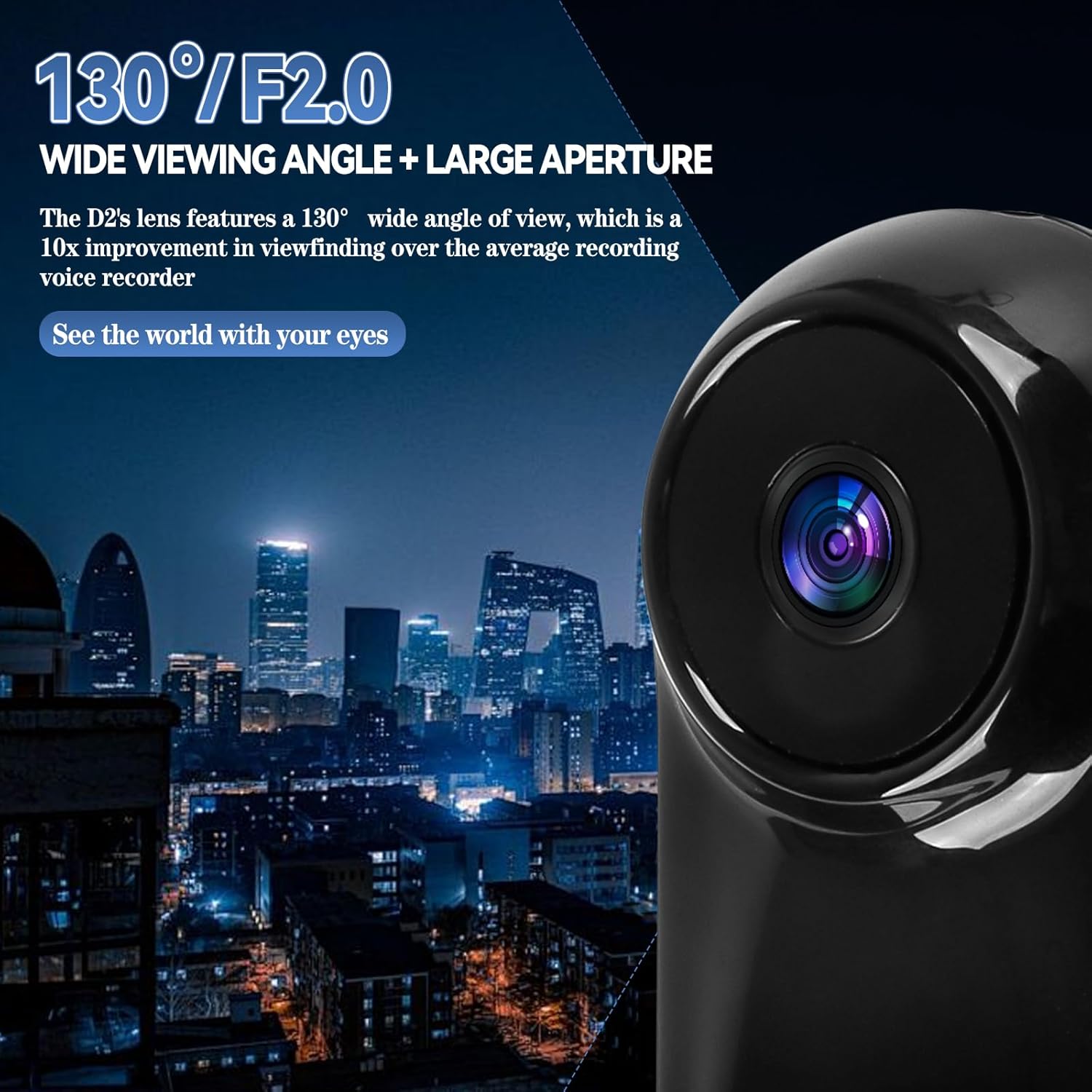 Mini Action Camera 1080P HD con Grandangolo 130° - immagine 6