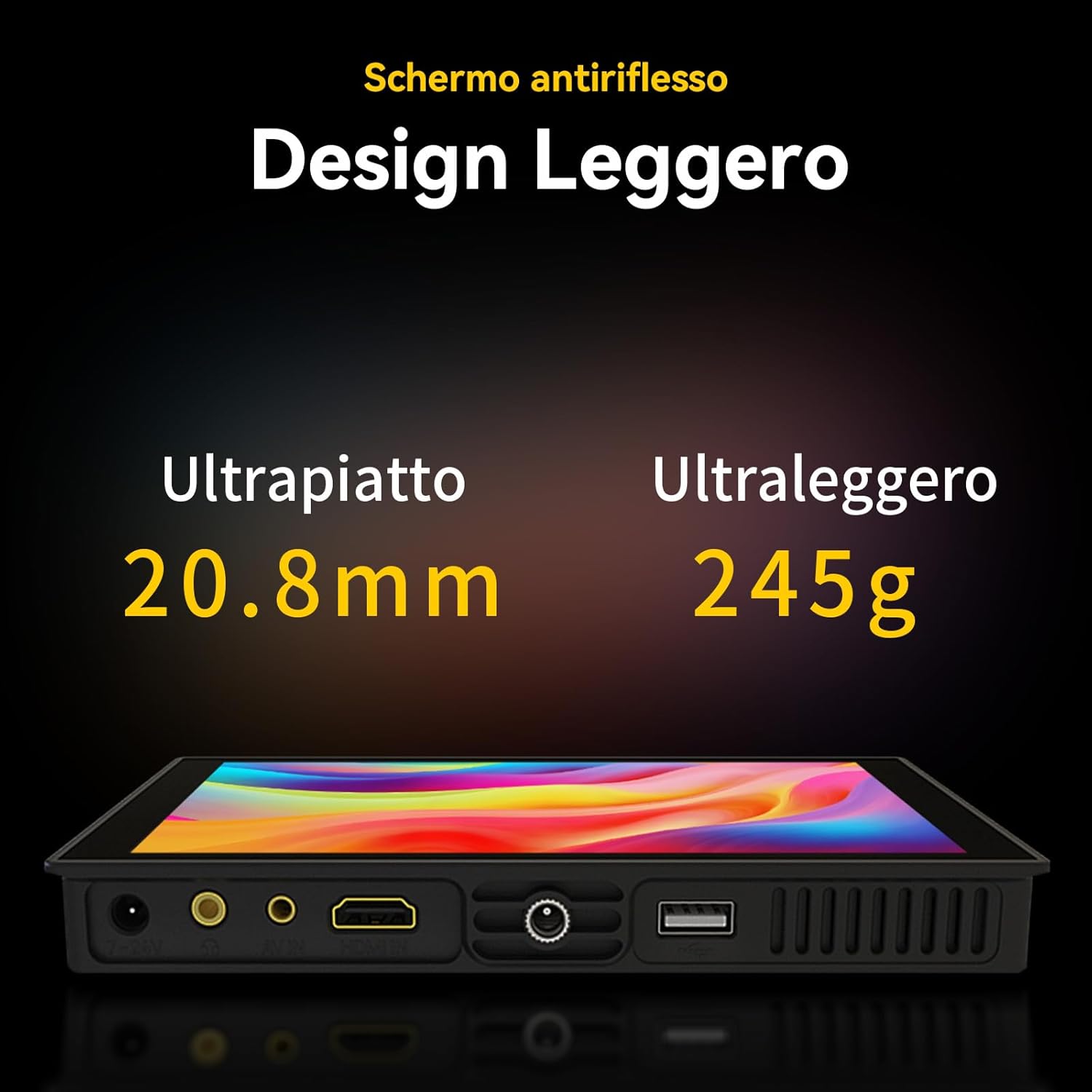 Portkeys HD7T - Monitor da Campo 7" Touchscreen - immagine 5