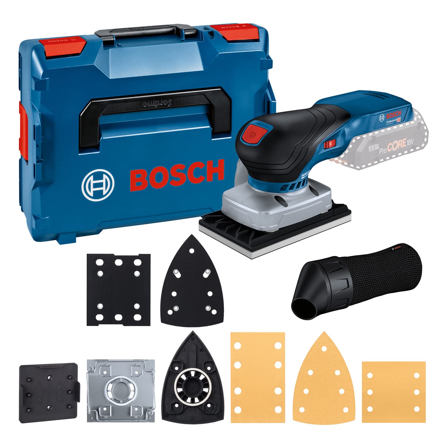Bosch Professional GSS 18V-13 - Levigatrice Orbitale a Batteria