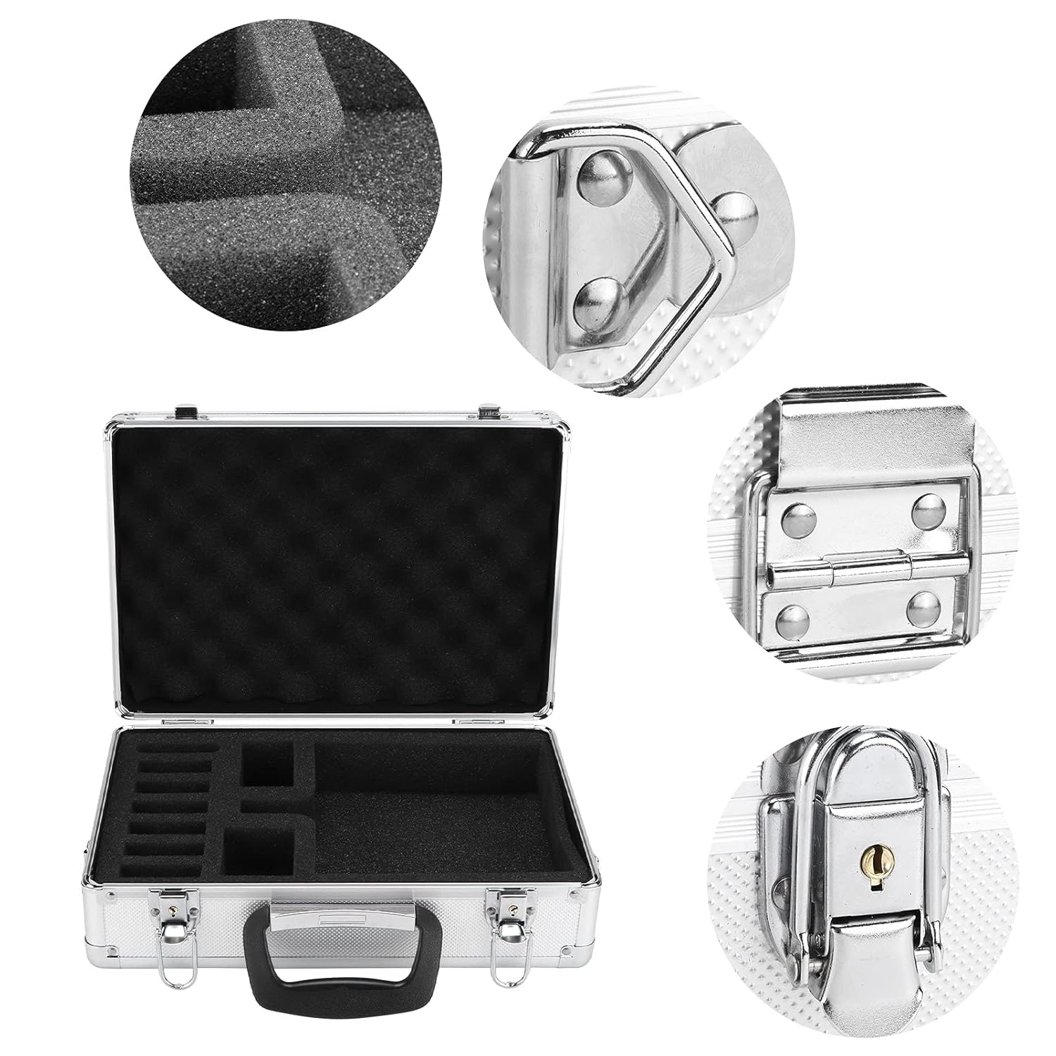 Borsa Trasmettitore Custodia Rigida in Alluminio - immagine 4