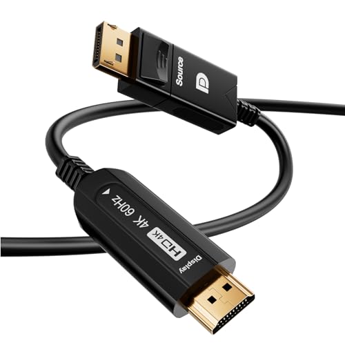 Cavo Fibra Ottica DisplayPort to HDMI 4K@60Hz