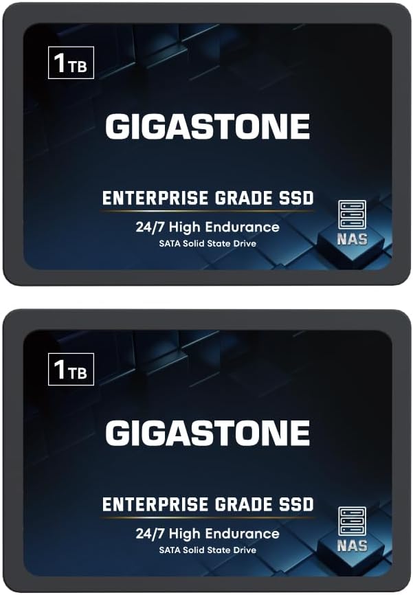 Gigastone Enterprise SSD 1TB NAS Cache (set da 2) - immagine 1