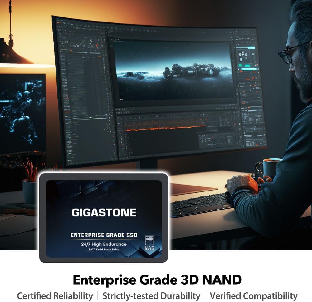 Gigastone Enterprise SSD 1TB NAS Cache (set da 2) - immagine 4
