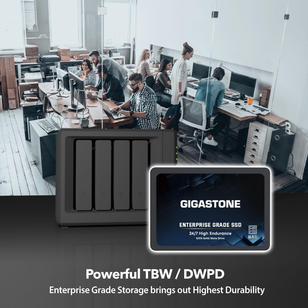 Gigastone Enterprise SSD 1TB NAS Cache (set da 2) - immagine 5