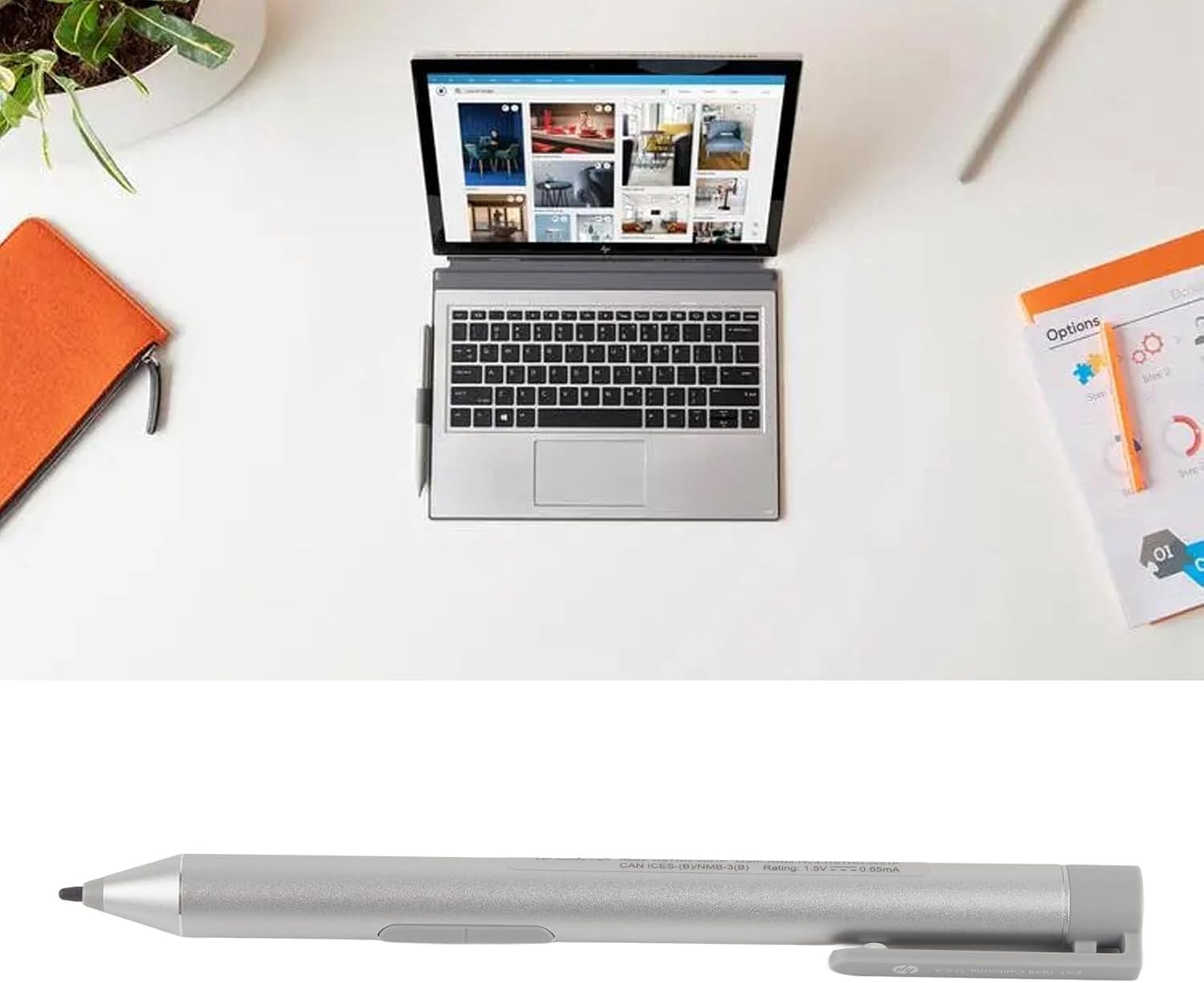 Cuifati Penna Stilo Attiva 2048 Livelli per HP Elite/ProBook - immagine 4