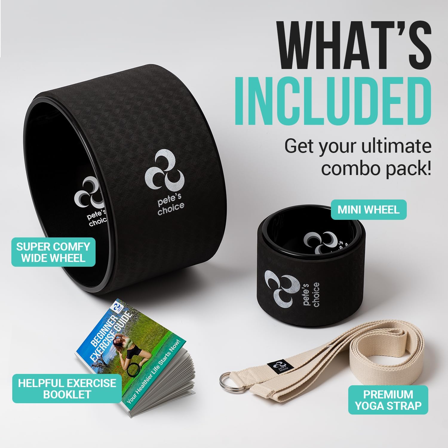 Ruota da Yoga Extra Larga per Principianti - immagine 2