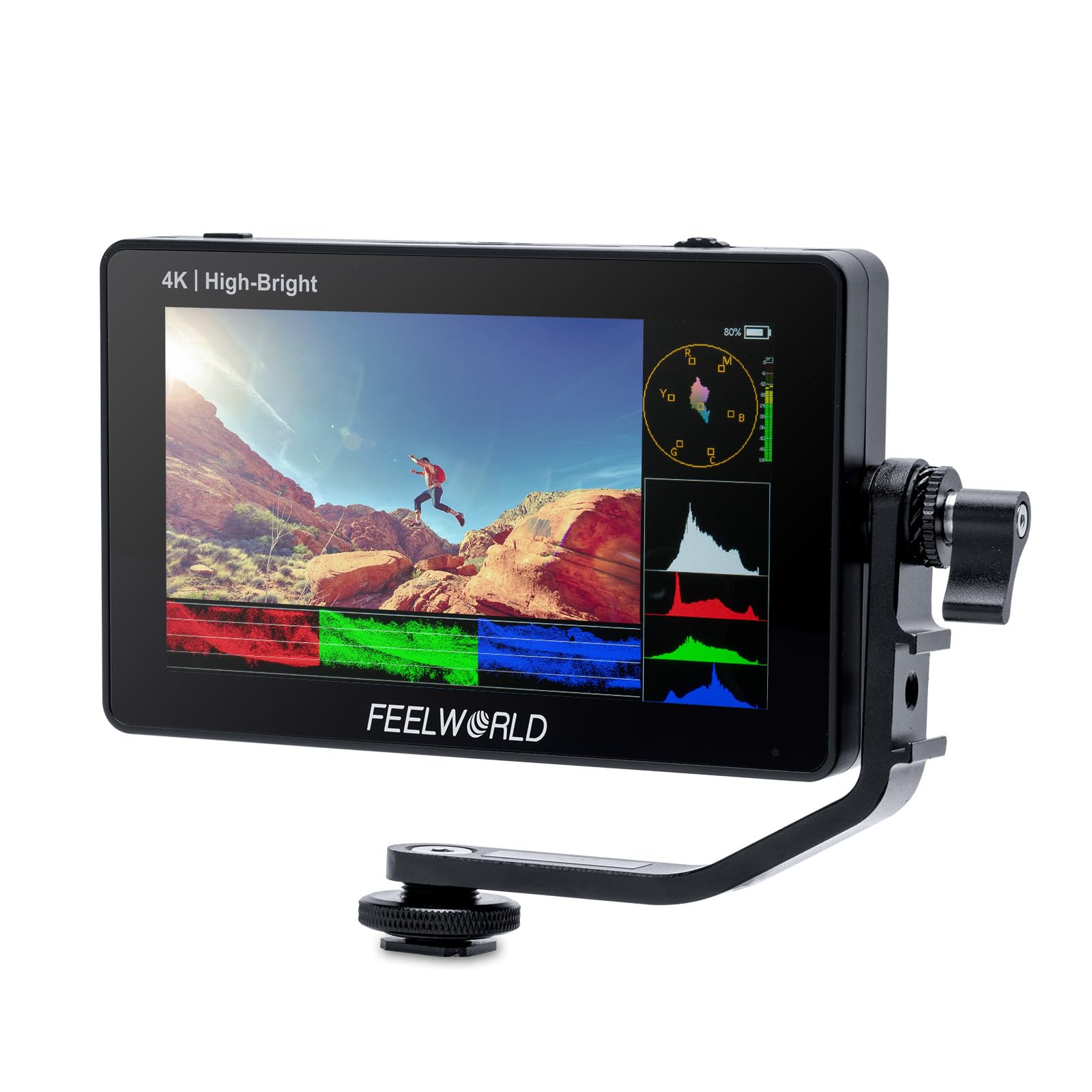 FEELWORLD F6 PLUSX 5,5" Monitor Campo 1600nit 4K HDMI