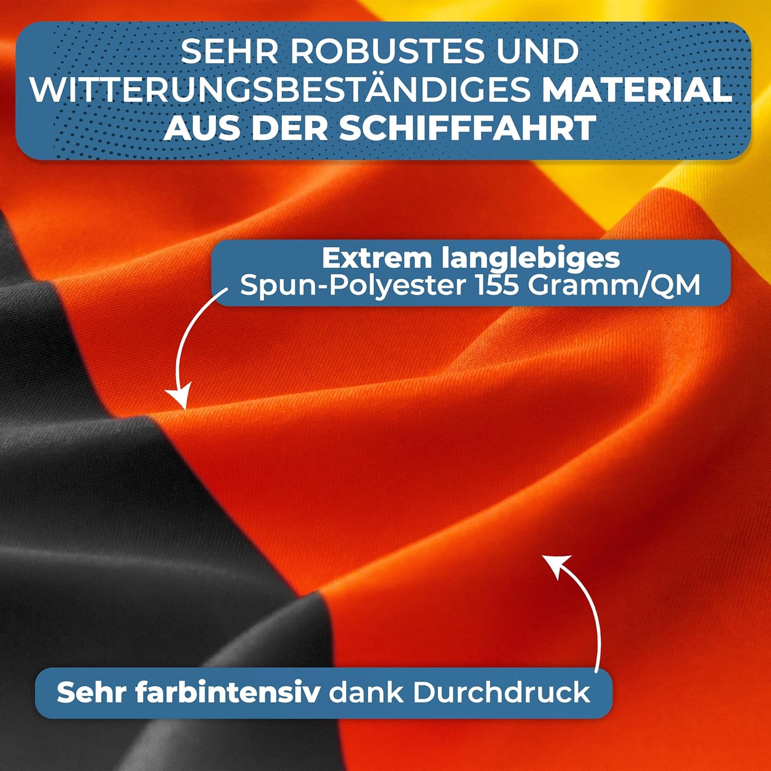 Fbs Bandiera Europea di Alta Qualità 155 g/m - immagine 3