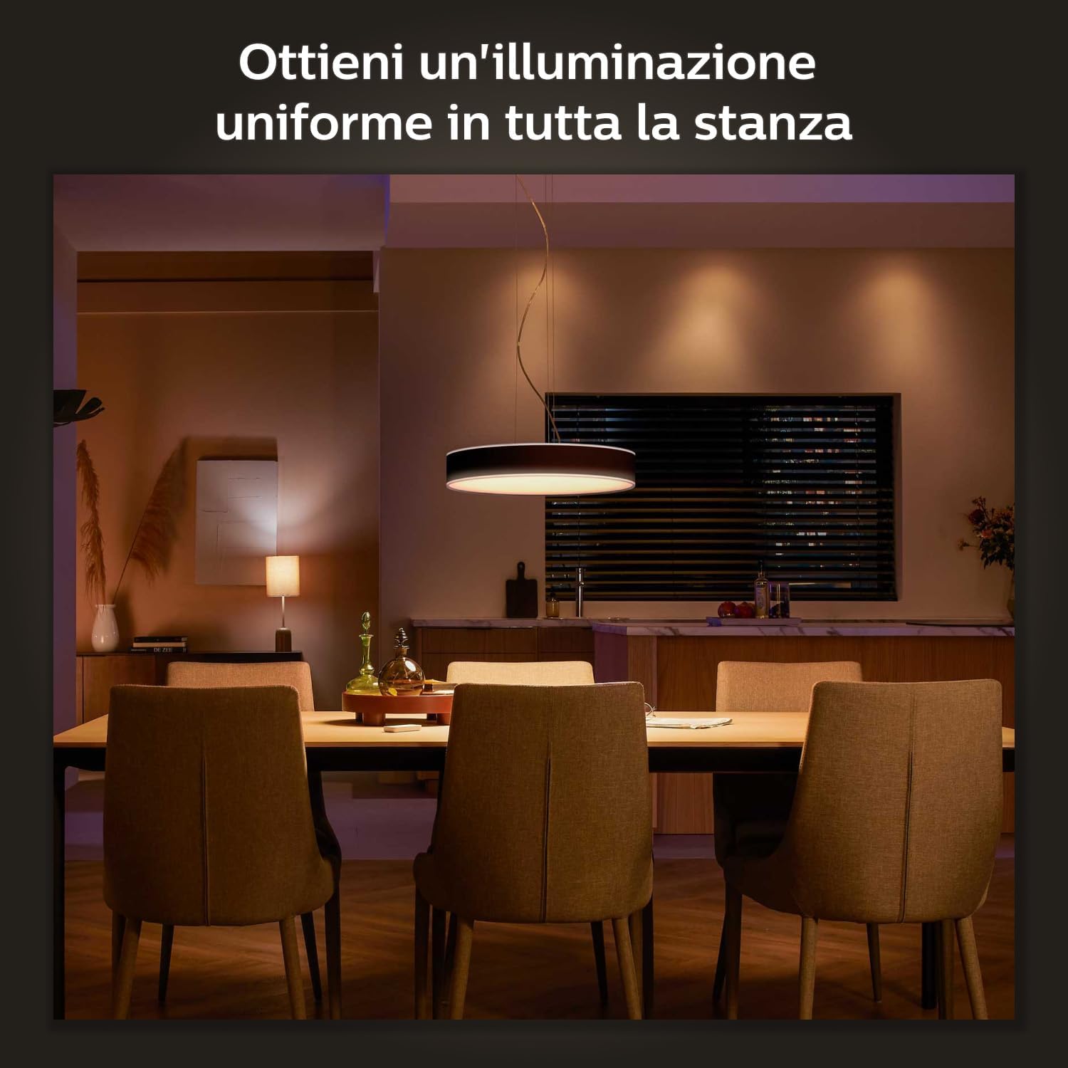 Philips Hue White Ambiance Enrave - Lampada a Sospensione Smart - immagine 6