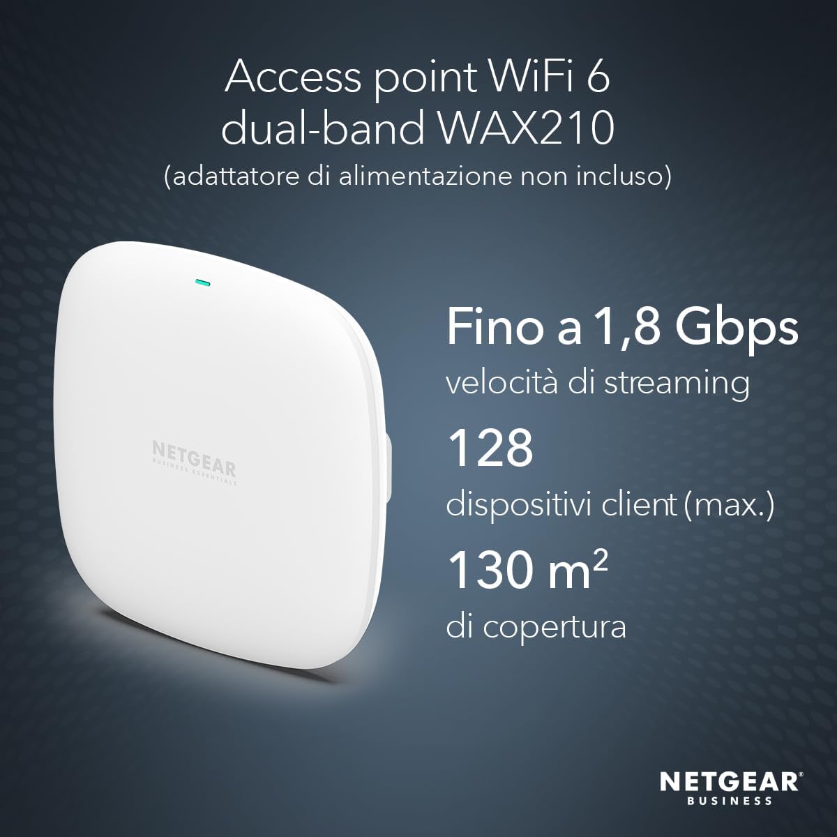 Netgear Access Point Wireless WAX210 WiFi 6 AX1800 - immagine 2