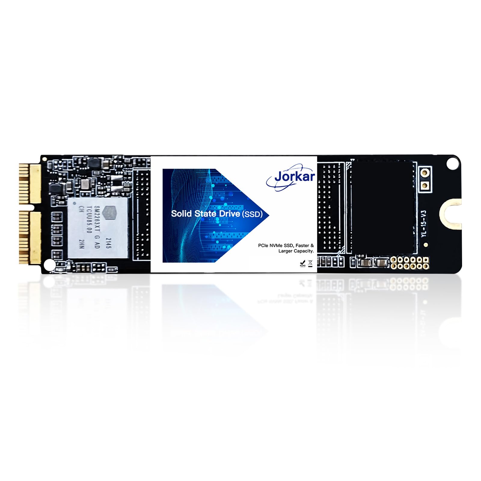 Jorkar SSD 12+16 pin per MacBook Air Pro 256GB PCIe Gen3x4