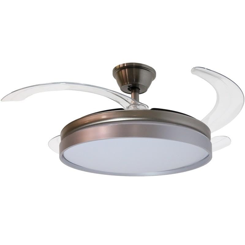 Drw Ventilatore Soffitto Zenith con Luce e 3 Pale