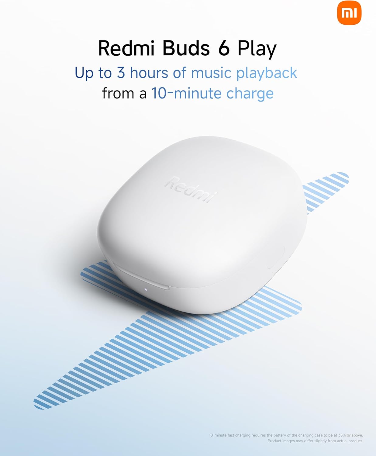 Xiaomi Redmi Buds 6 Play, nero - immagine 4