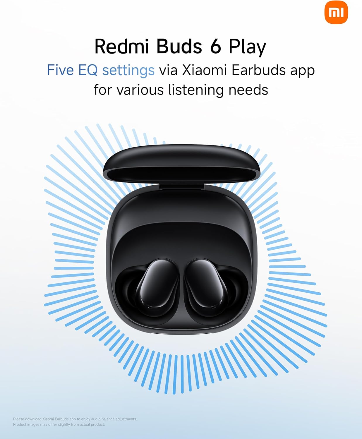 Xiaomi Redmi Buds 6 Play, nero - immagine 6