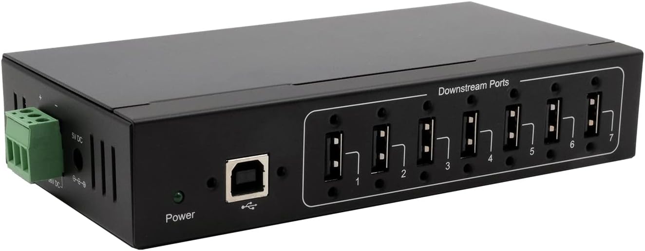 EXSYS EX-11217HMVS - Alimentatore 7 Porte USB 2.0 - immagine 1