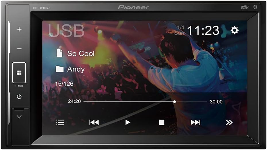 Pioneer DMH-A240DAB - Autoradio doppio - immagine 2
