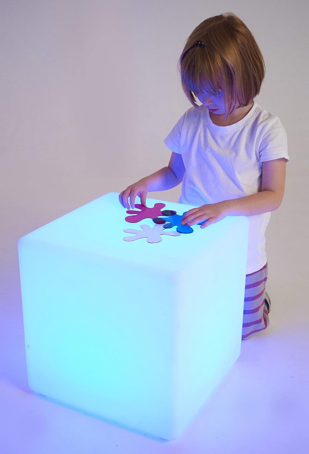 TickiT 75544 Sensory Mood Light Cube White - immagine 6
