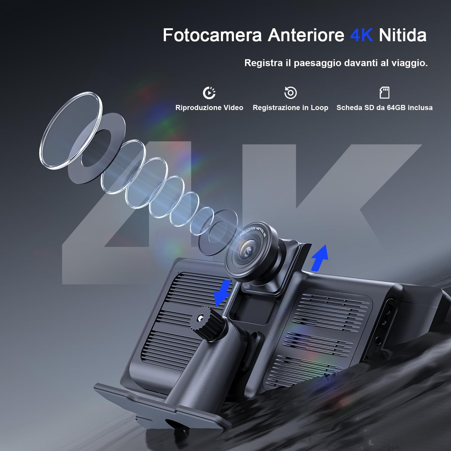 Avylet Schermo Auto 9.26" con Carplay Android Auto Wireless - immagine 4