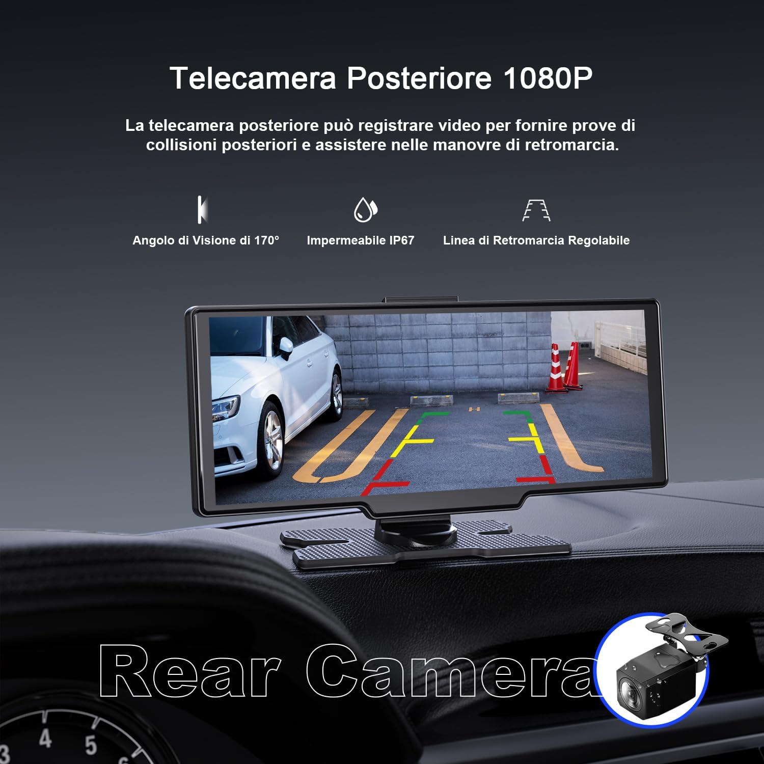 Avylet Schermo Auto 9.26" con Carplay Android Auto Wireless - immagine 5