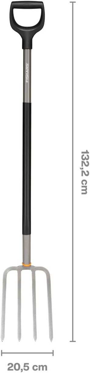 Fiskars Forcone per Terreni Duri 132cm, Grigio/Nero - immagine 3