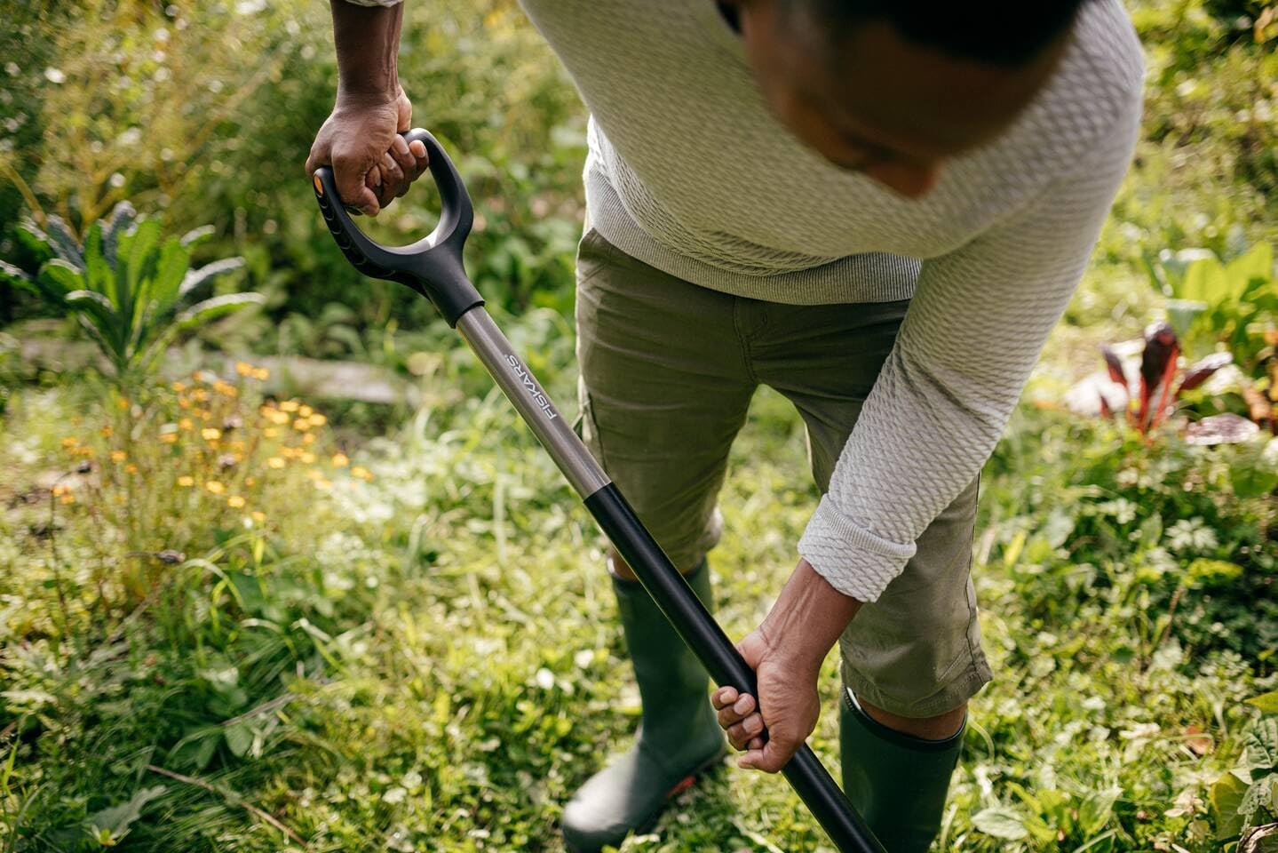 Fiskars Forcone per Terreni Duri 132cm, Grigio/Nero - immagine 5