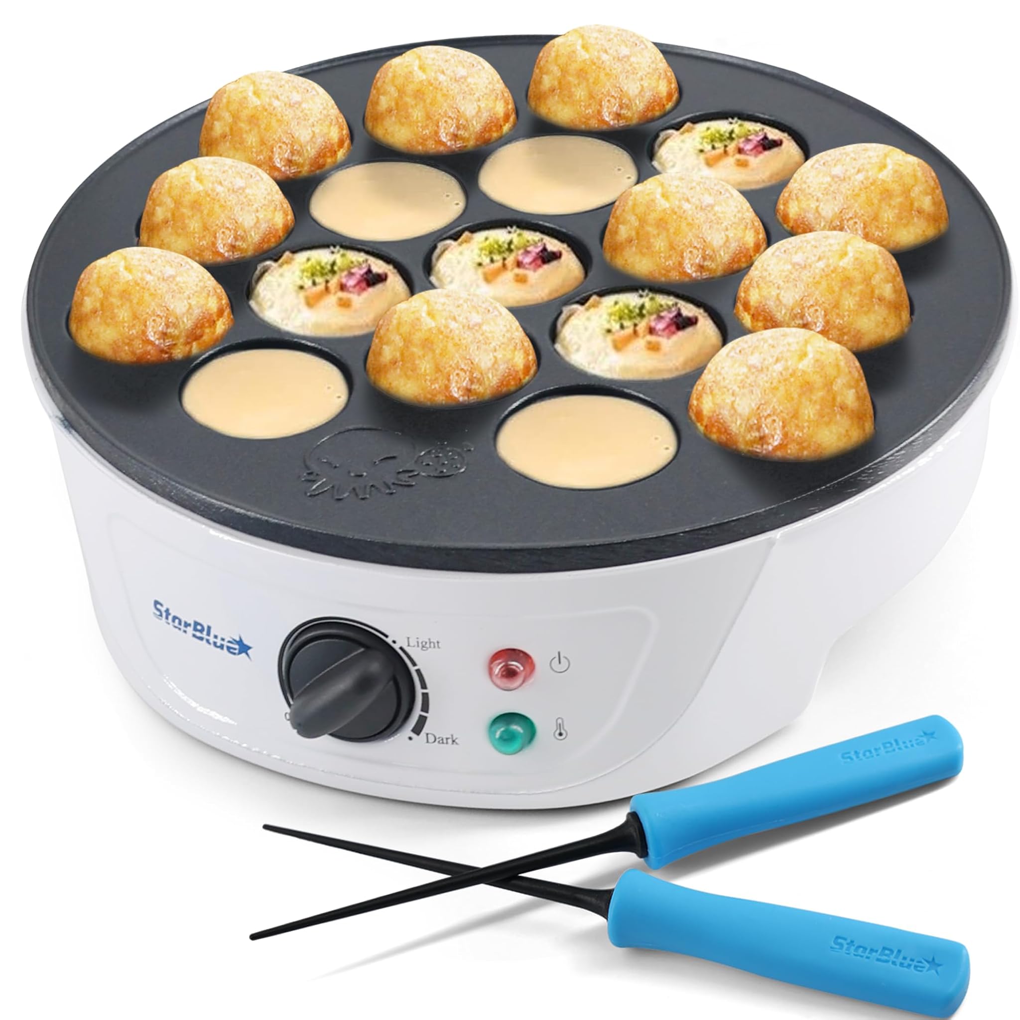 Starblue Macchina Takoyaki 18 Fori con Plettri
