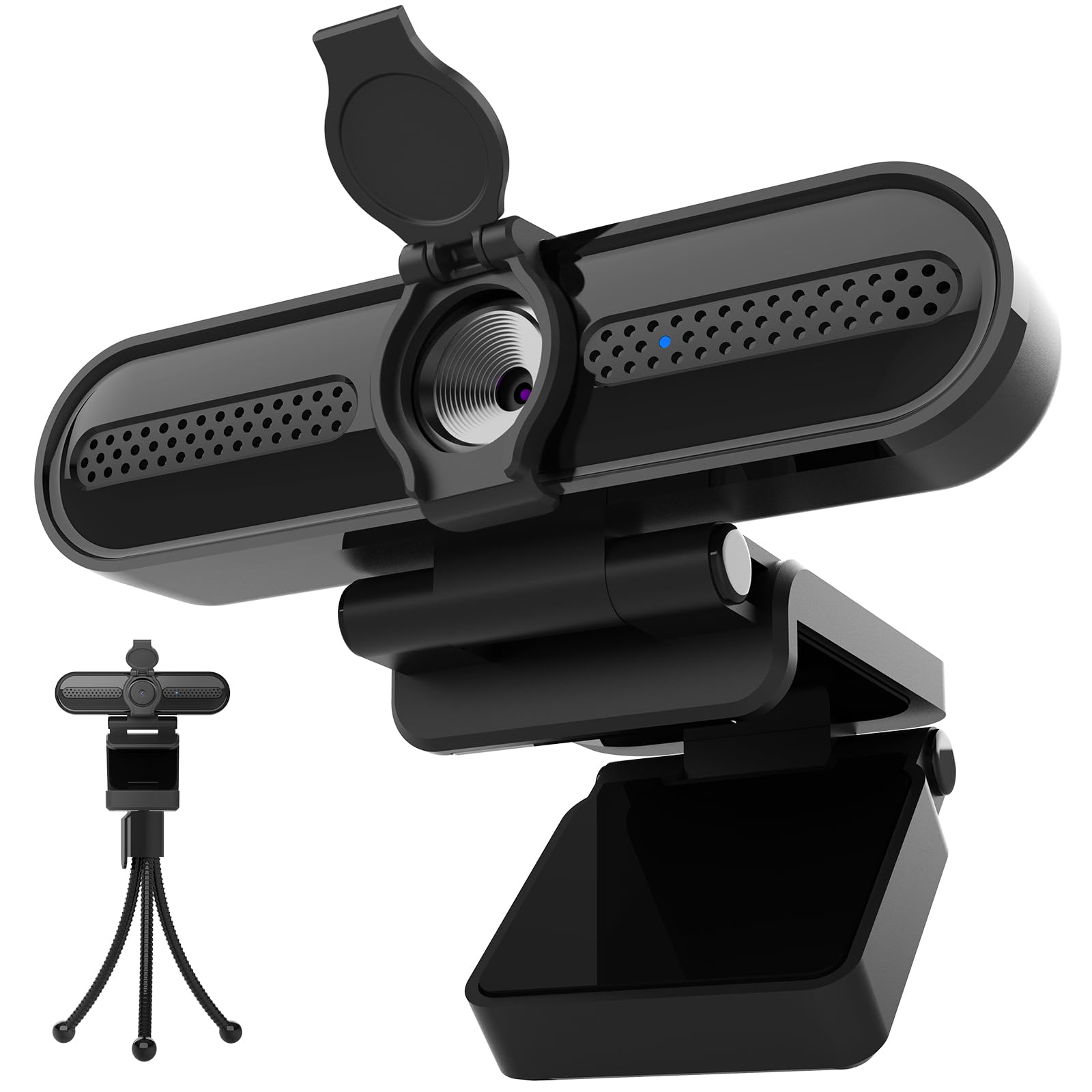 Vizolink W4DS 4K Webcam PC con Microfono Campo Visivo 78°